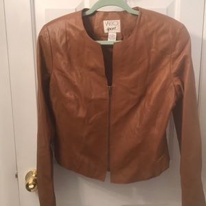 A Vakko Soft Leather Jacket